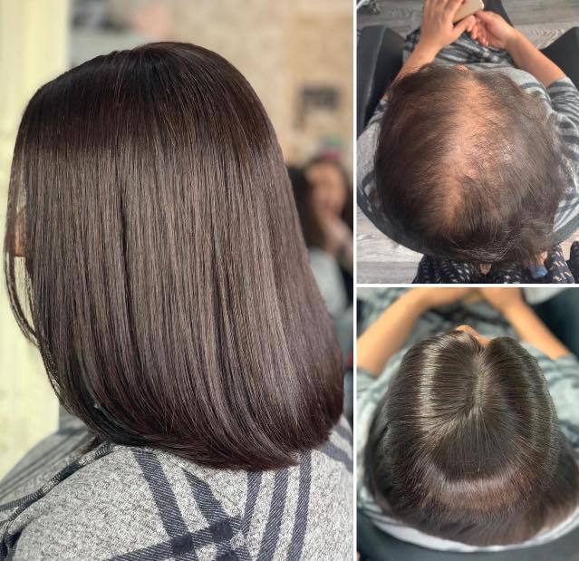 Jacqueline se especializa en extensiones para mujeres que desean agregar longitud o grosor a su cabello.