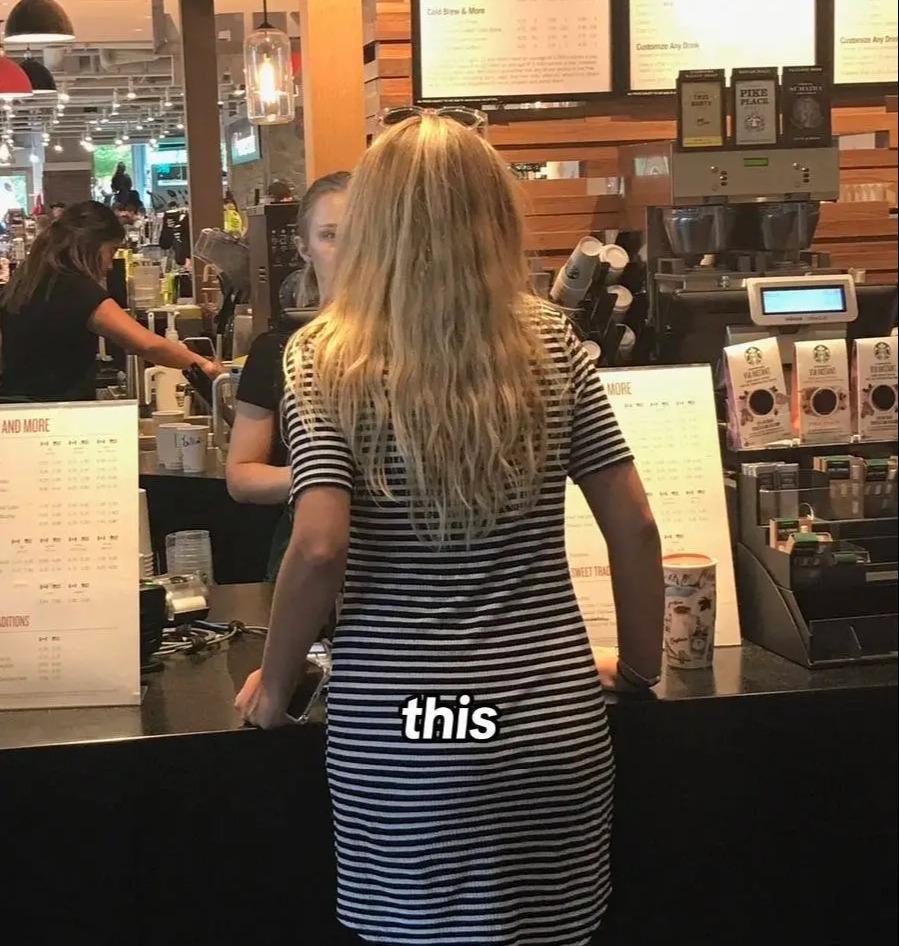 El cabello de Justyna. 