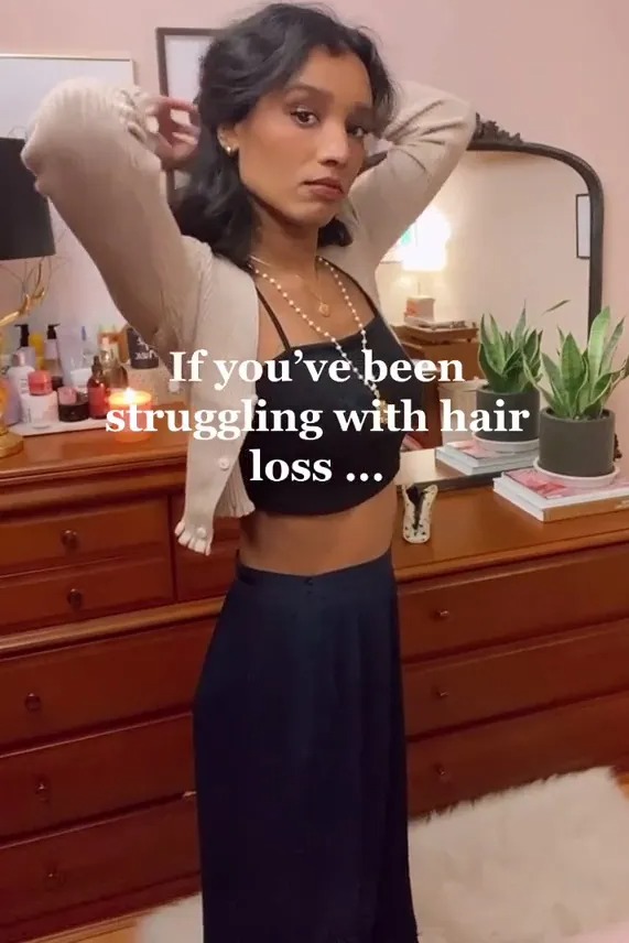 Ella dijo que el aceite para el cabello cambió su vida.