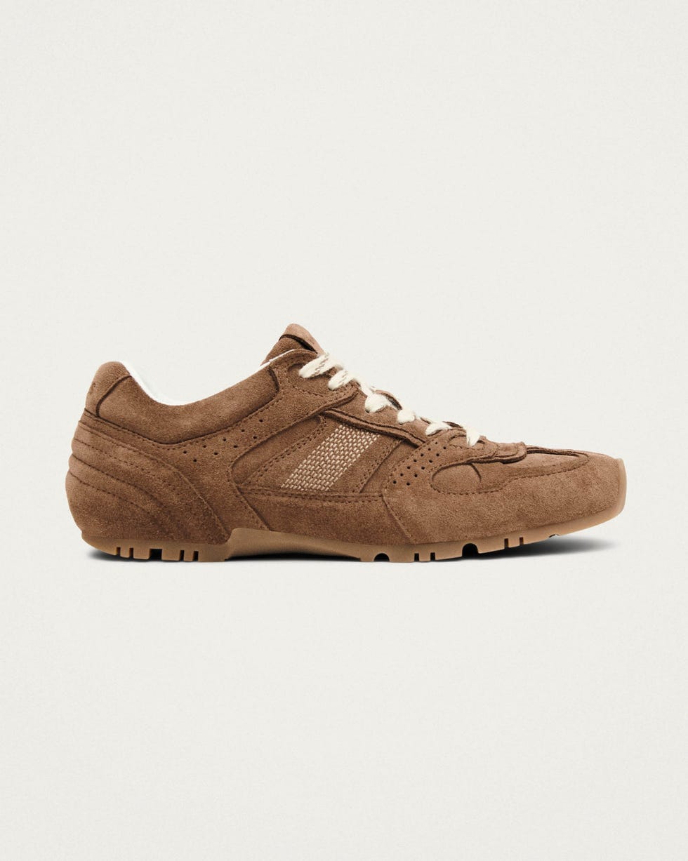 Zapatillas deportivas de cuero marrón Tb.56 Hide Zapatillas Tb.56 Hide de cuero marrón