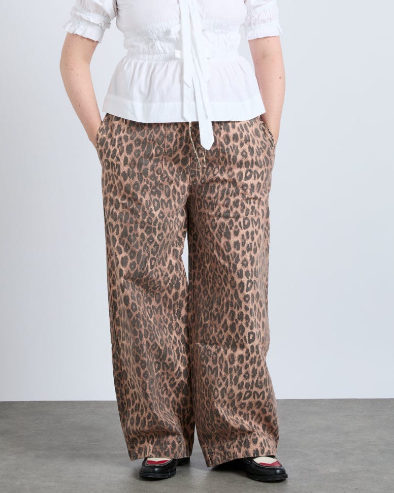 Pantalones Rafe Leopardo Pantalones Rafe Leopardo