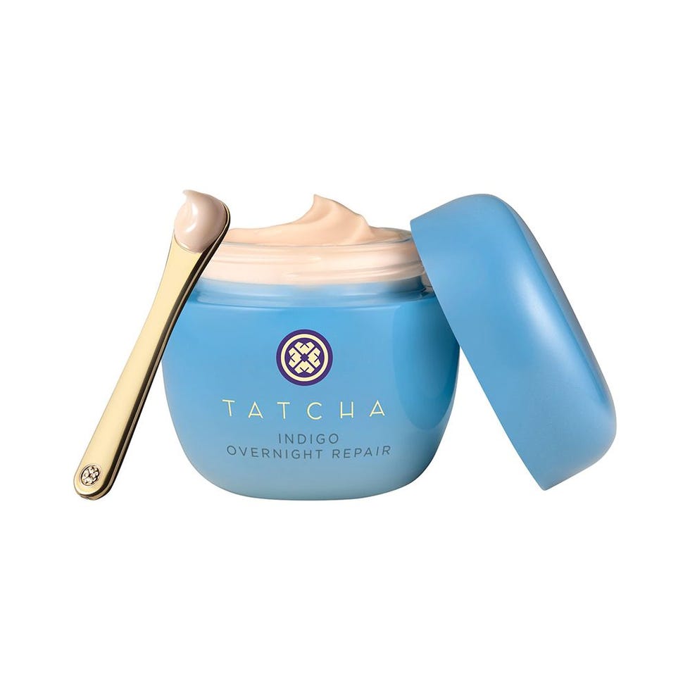 Suero reparador nocturno Indigo en tratamiento en crema