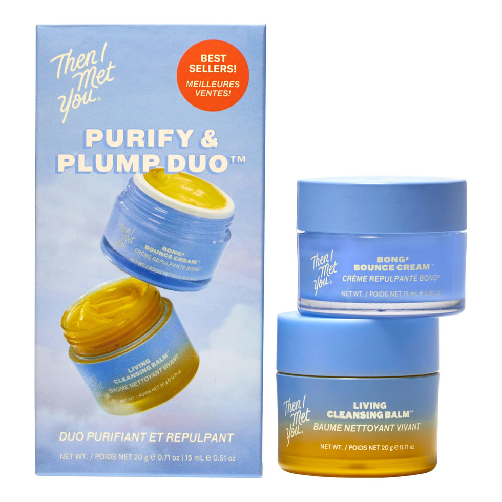 Un set Duo Purify & Plump