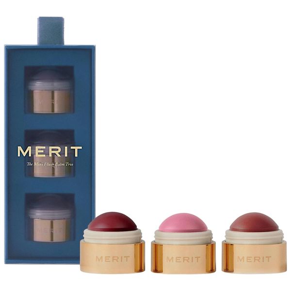 Juego de trío de rubores en crema MERIT Mini Flush Balm