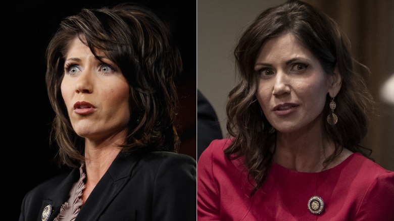 Kristi Noit en 2010 con un fuego y Kristi Noie en 2019 y LOB LOB en