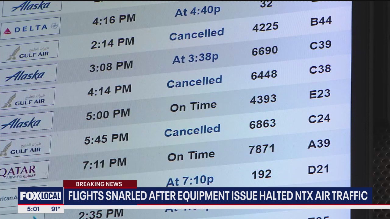 Las razones del equipo causan aviones en el norte de Texas