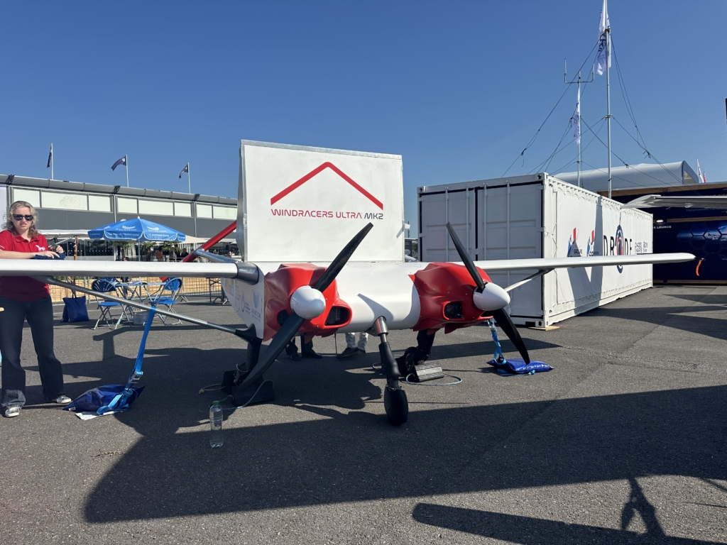 Windrage Ultra en la pantalla aérea de París