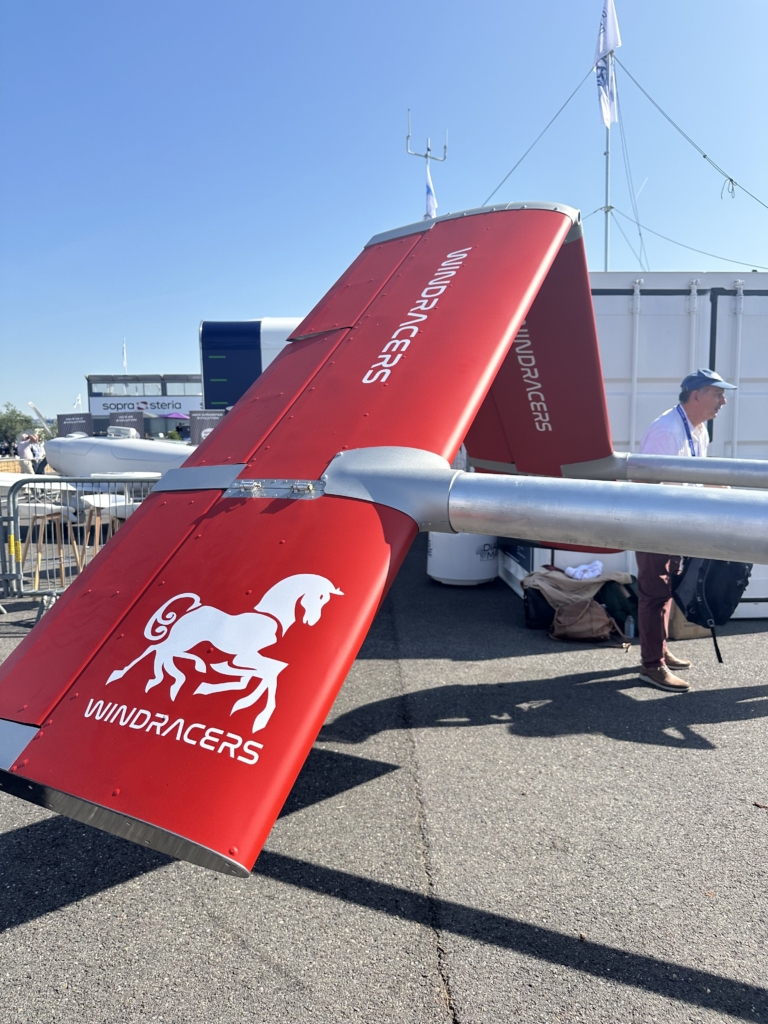 Windrage Ultra en la pantalla aérea de París