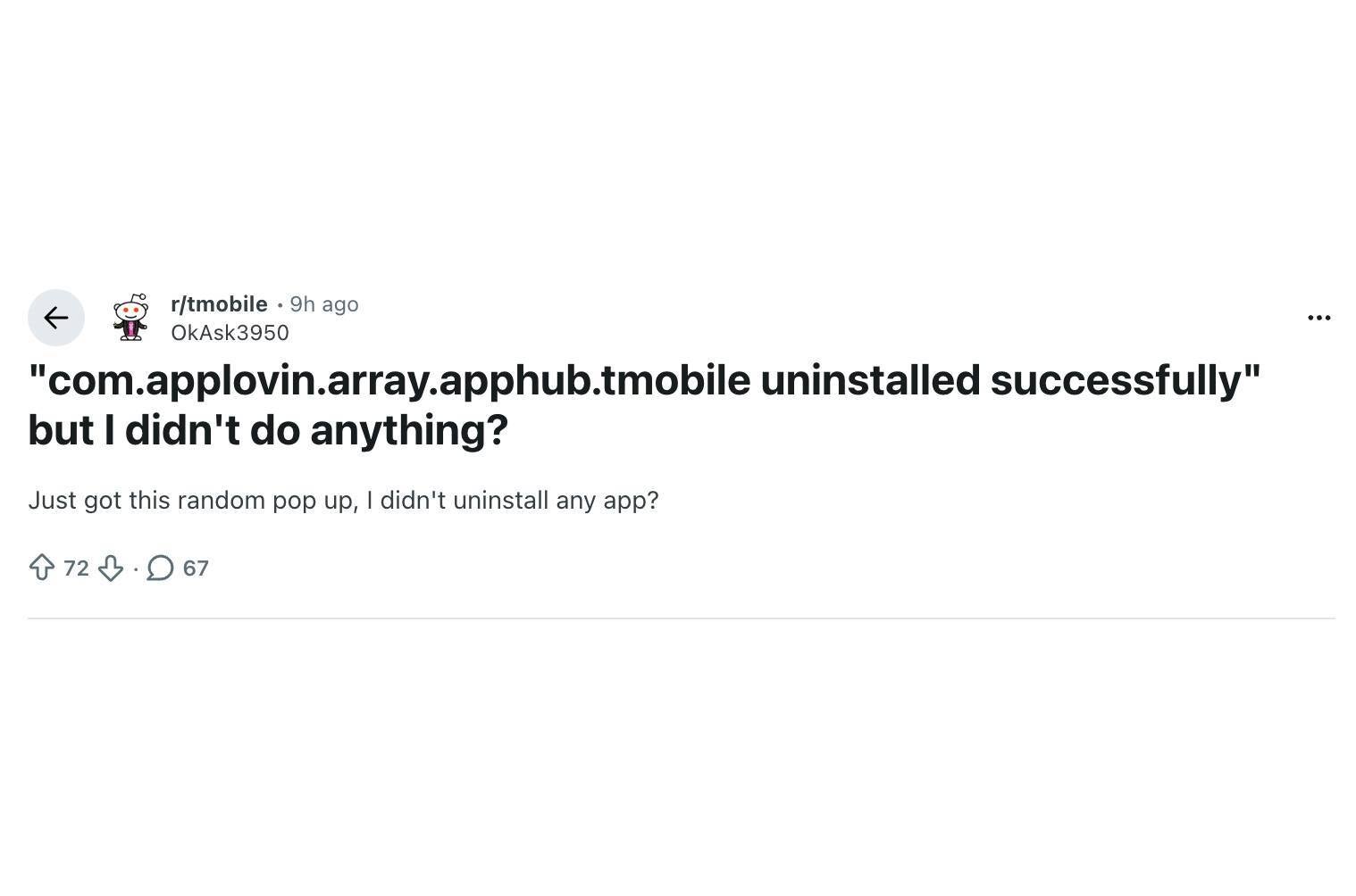 Descarga de la aplicación T-Mobile