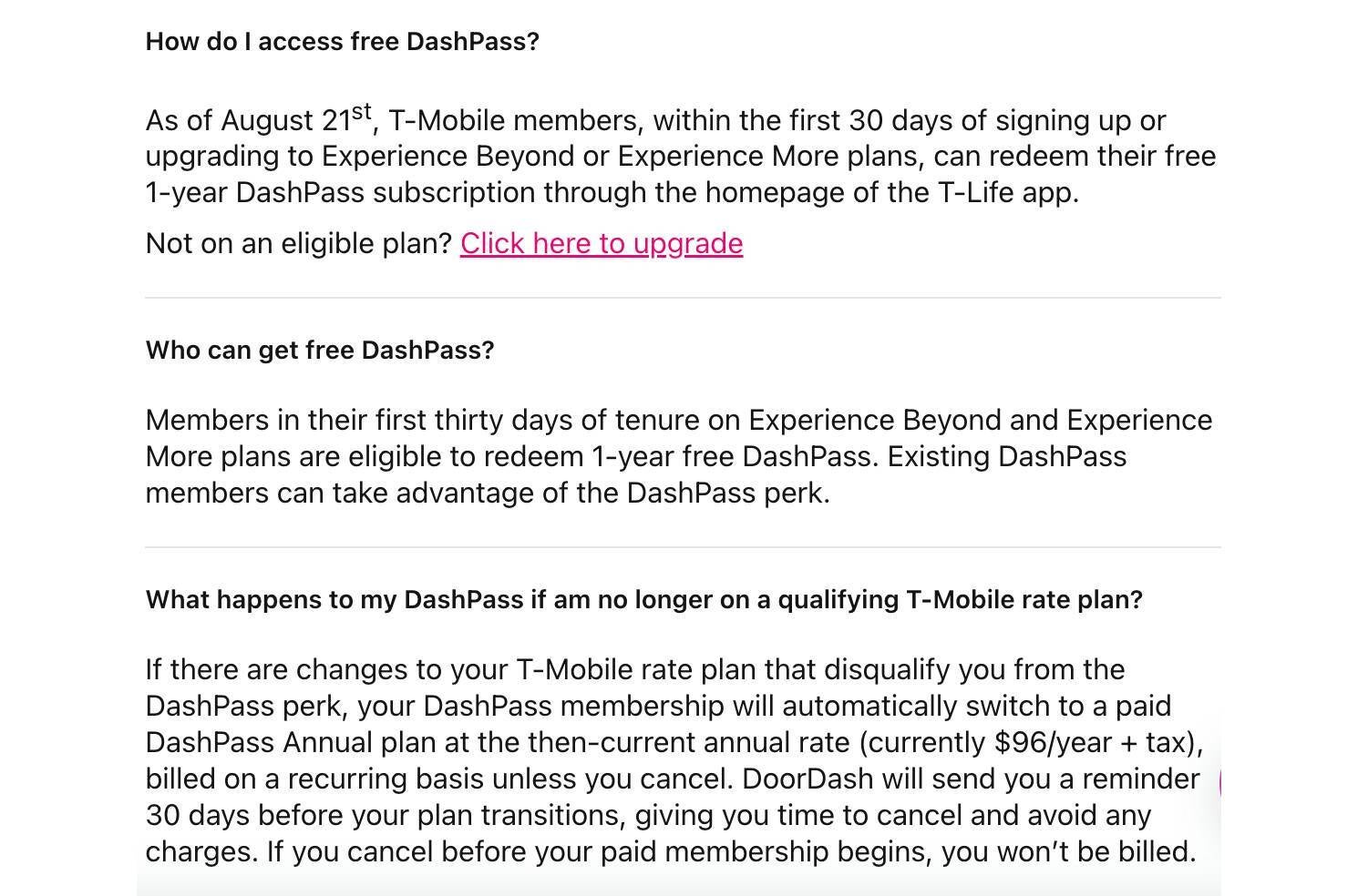 T-Mobile termina
