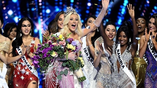 Victoria Miss Universo 2024 ganó TheIlvig en la 73ª edición del certamen internacional. En 2025 coronará su éxito. (Foto de archivo/AFP)