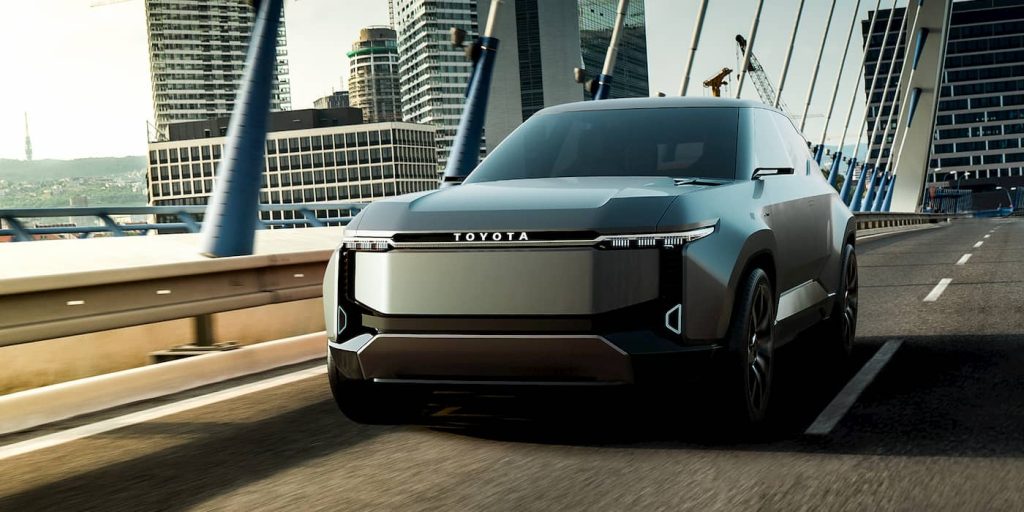 Toyota-EV-SUV de tres filas