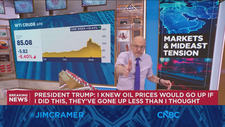 Jim Cramer sobre cómo se están moviendo los mercados en Medio Oriente