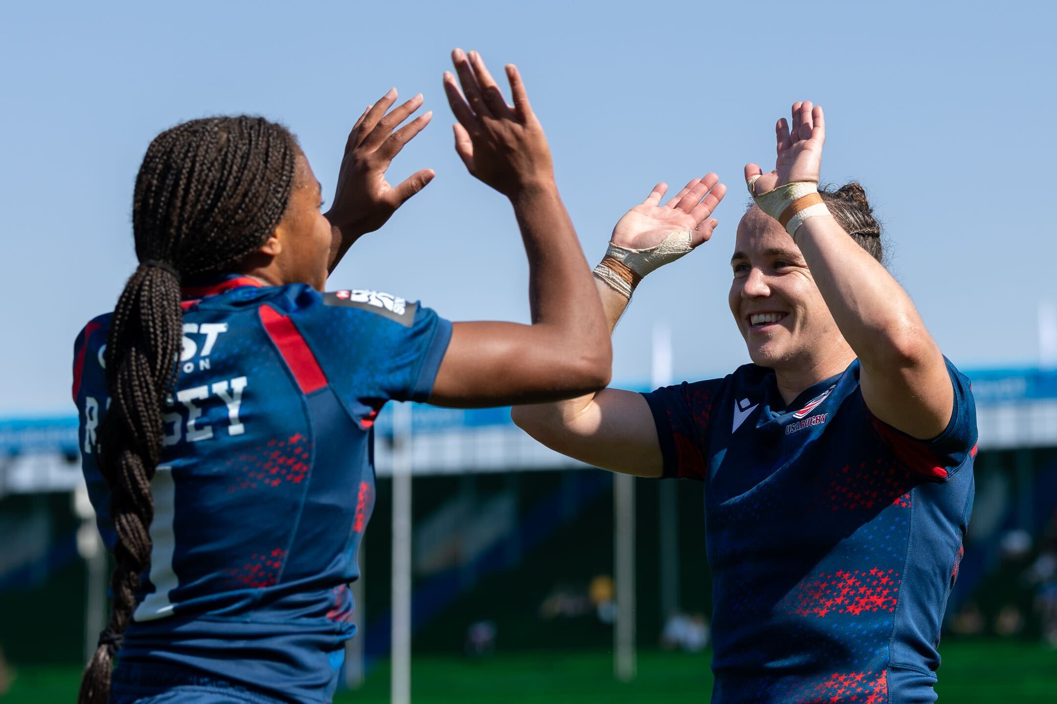 Ariana Ramsey Kristi Kirshe EE.UU. rugby a siete
