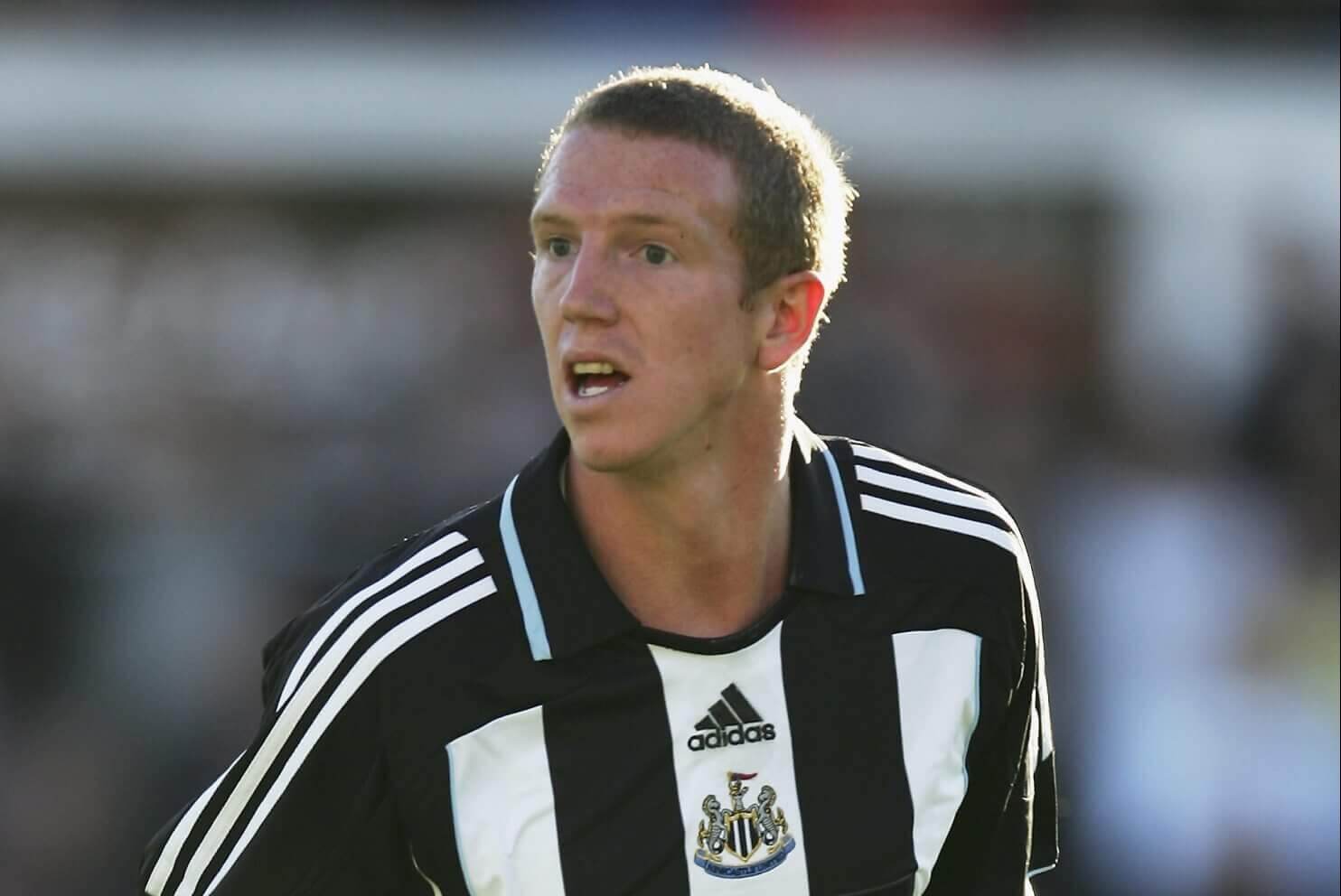 El exdefensor del Newcastle Peter Ramage fotografiado durante sus días como jugador