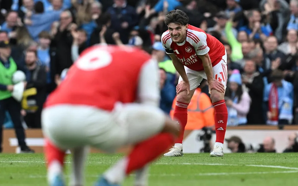 El Arsenal está cansado en raros momentos (Arsenal FC vía Getty Images)