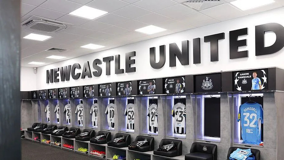 Vestuario del Newcastle United