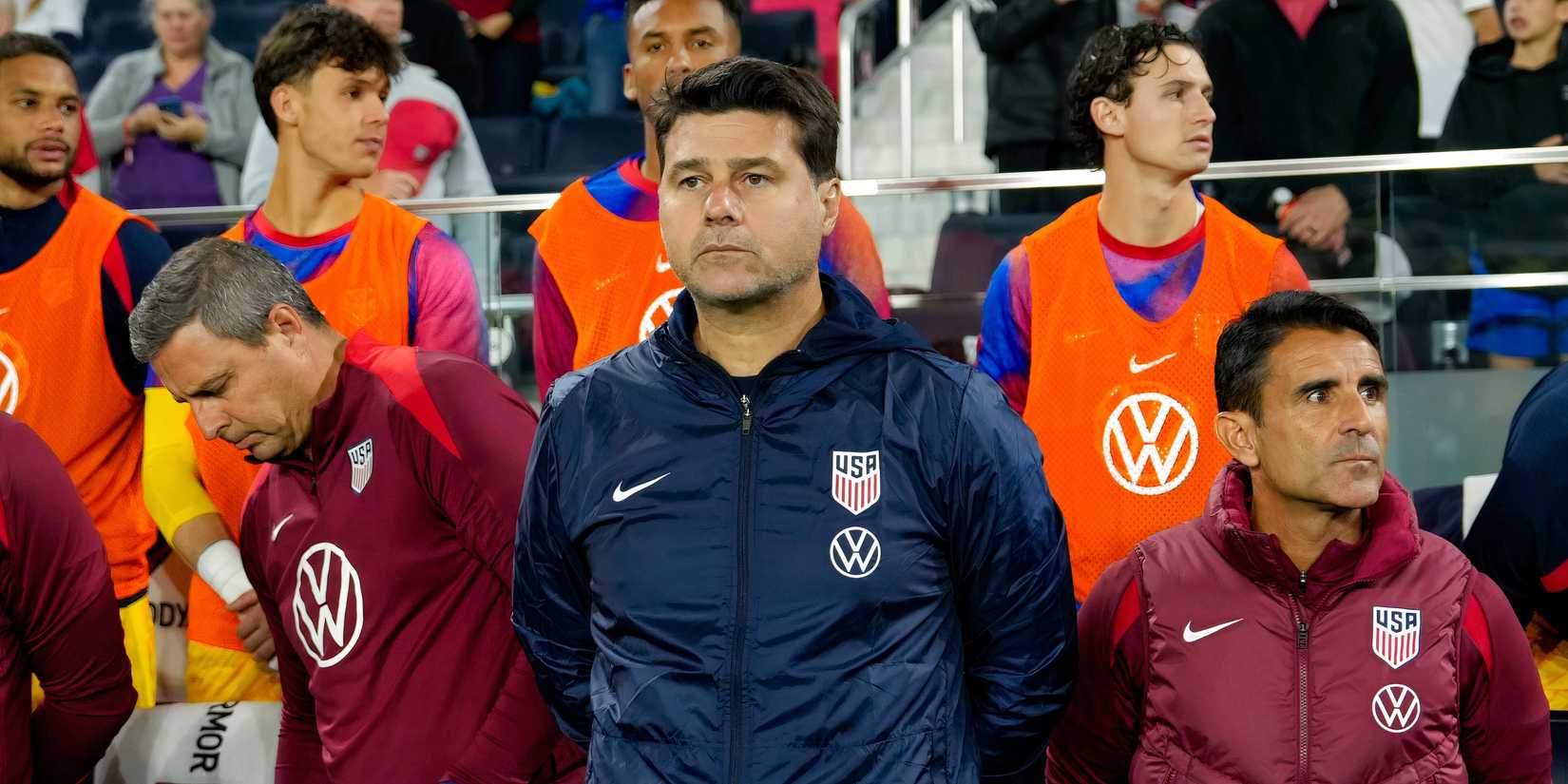 Allí estuvo el entrenador de Estados Unidos, Mauricio Pochettino.
