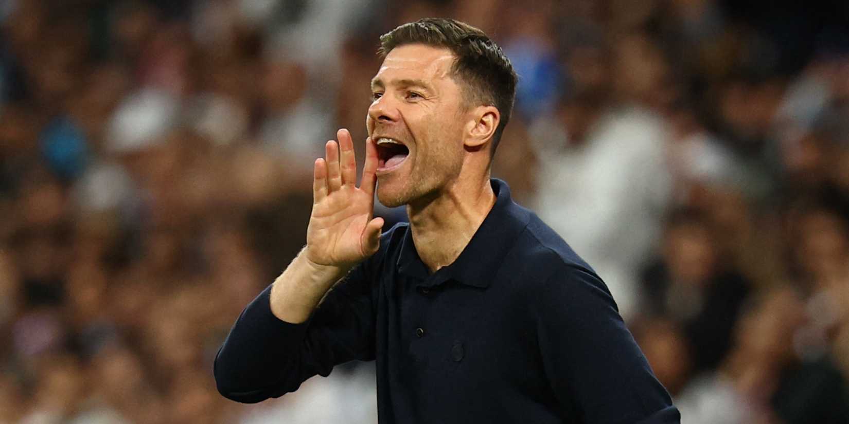 El entrenador del Real Madrid, Xabi Alonso, reaccionó