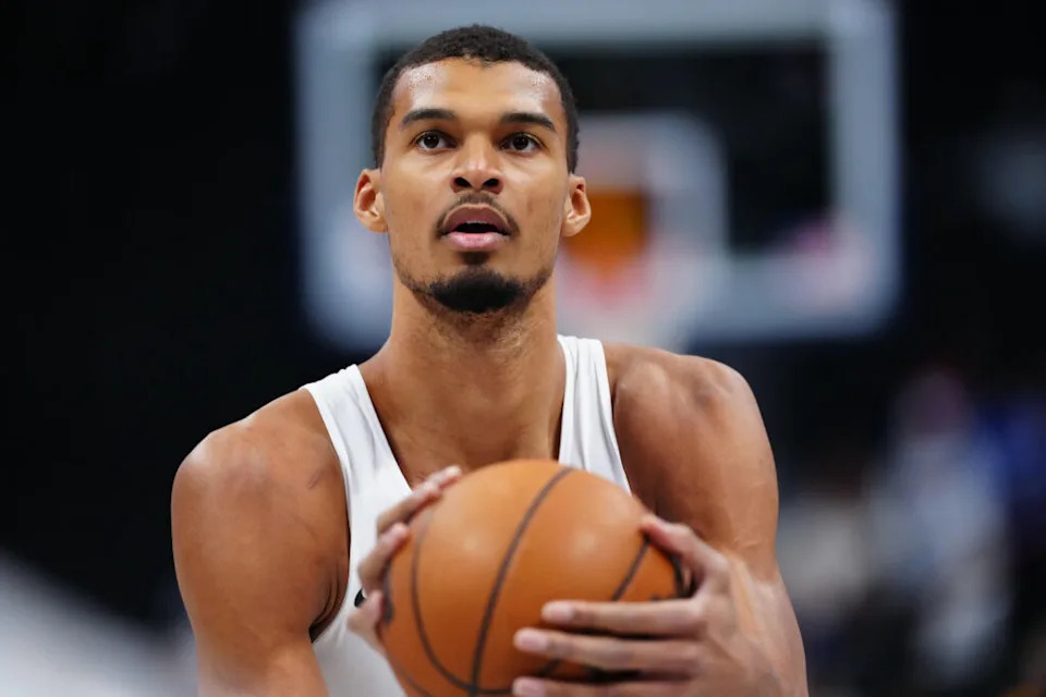 Víctor Wembanyama, delantero de los San Antonio Spurs