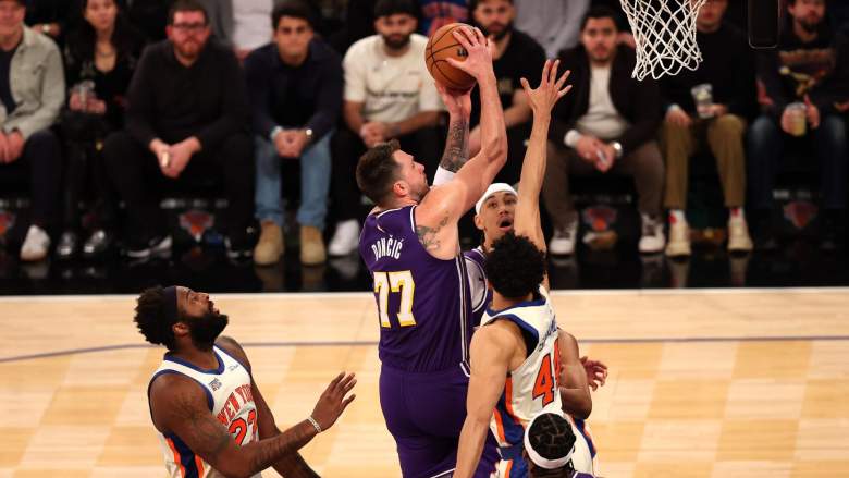 La estrella de los Lakers, Luka Dončić, está tratando de competir contra los New York Knicks en el Madison Square Garden de Los Ángeles en busca de actualizaciones sobre su pasado.