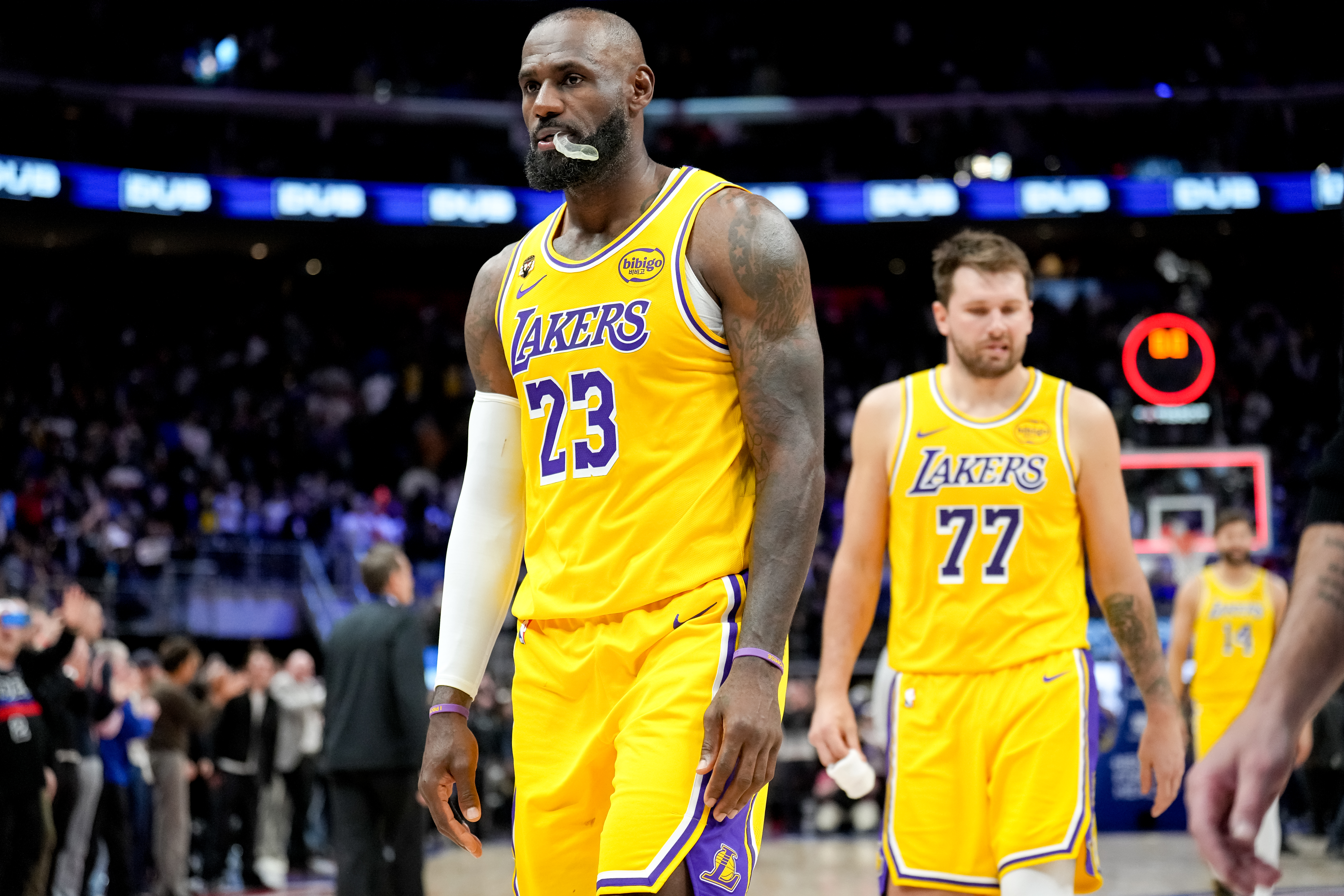 Los Ángeles Lakers en Detroit Pistons